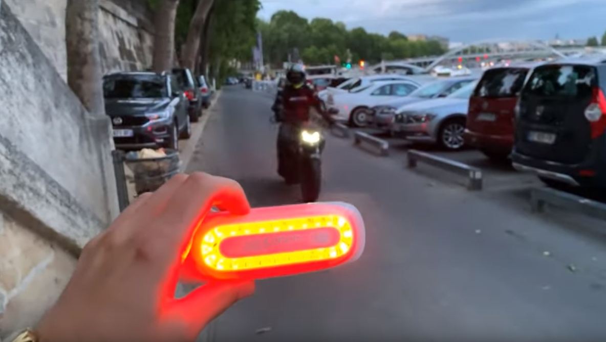 manchas Feu frein moto,Lumière frein scooter Moto tournant les