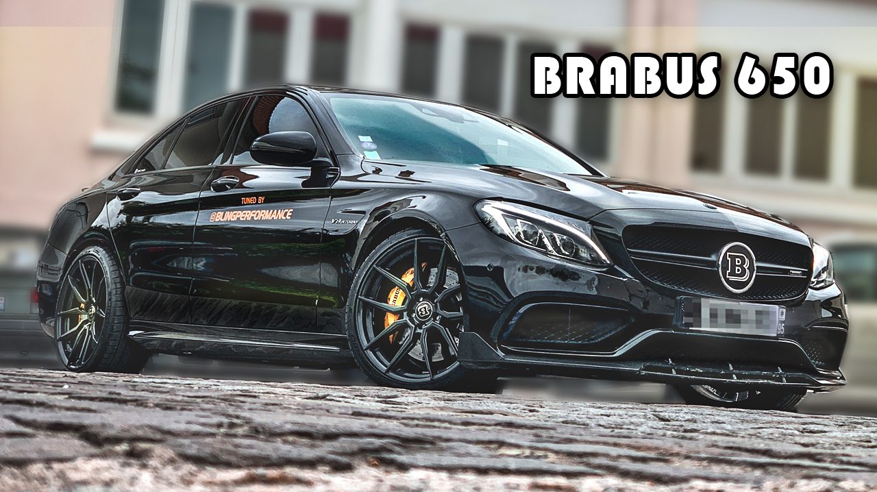 Мерседес c63 amg brabus