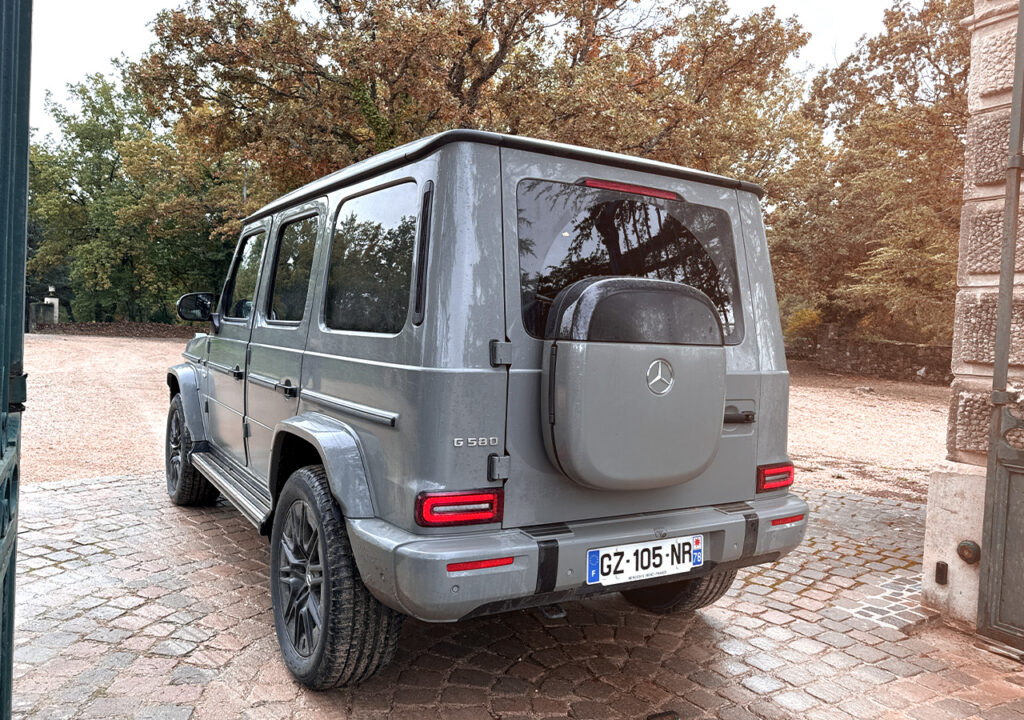 Nouveau Mercedes Classe G 580 Couleur Gris unis 